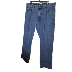 Ermenegildo Zegna Blue Straight Men Jeans